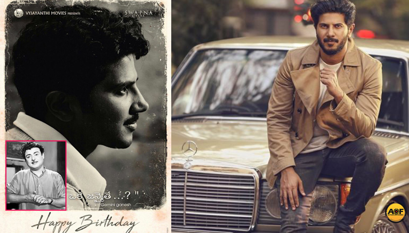 A spectacular looking Dulquer Salmaan as Gemini Ganesan in Savitiri biopic Mahanati