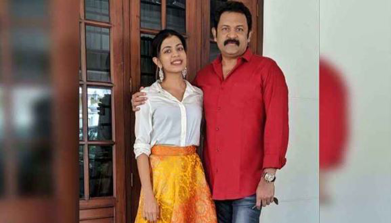 Actor Krishnakumar wishes daughter Diya on her birthday