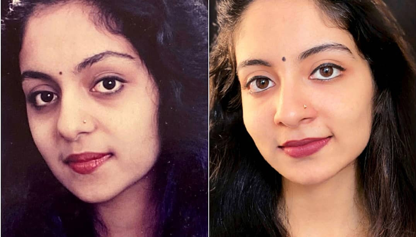 Ishaani looks a copy of her mom; Recreated pictures turn into a web sensation! 