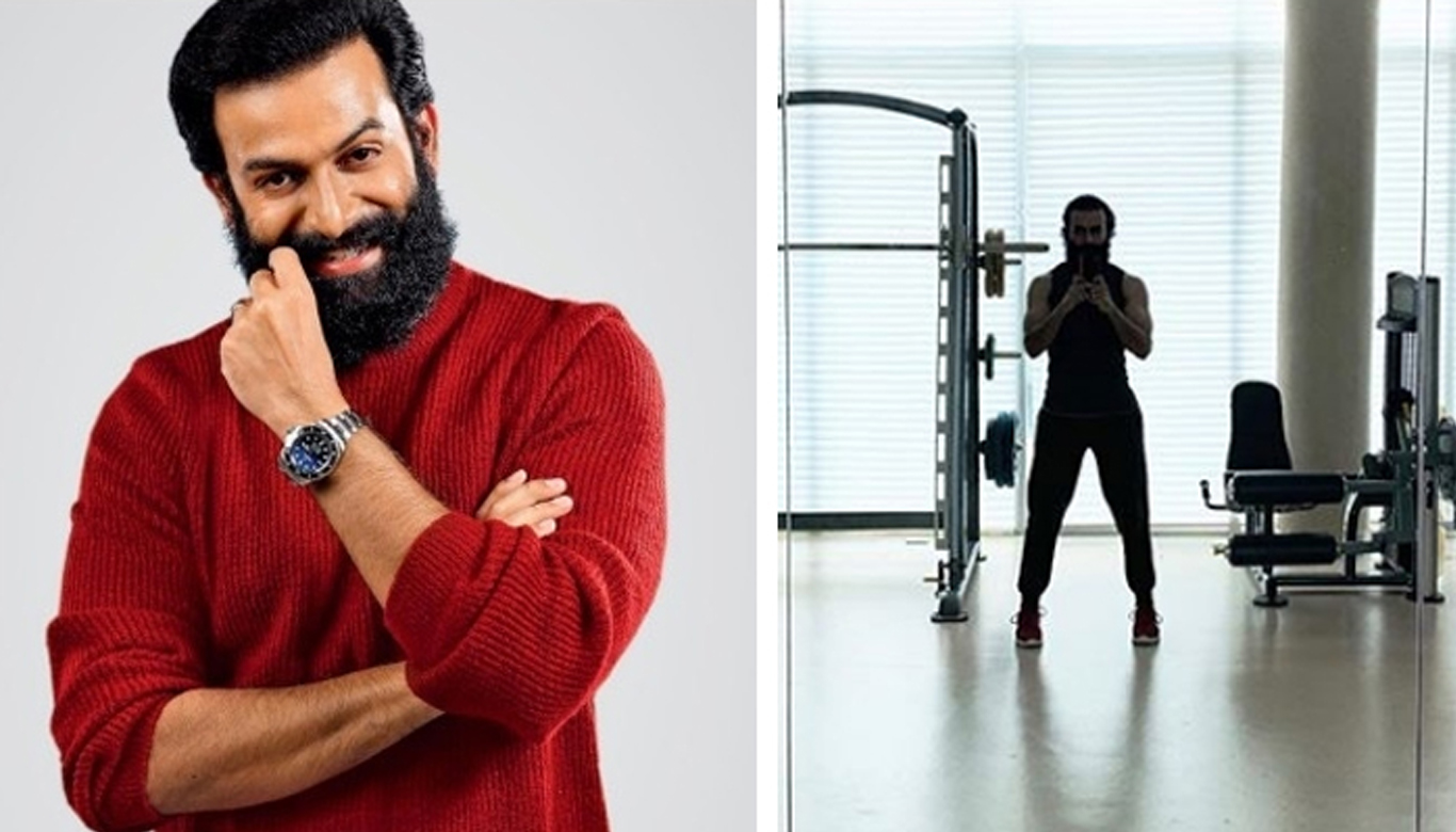 Prithviraj is ready to restore his physical health 