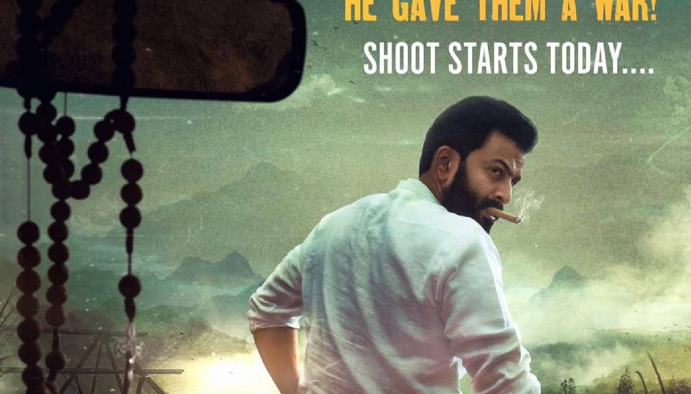 Prithviraj starrer 'Kaduva' starts rolling