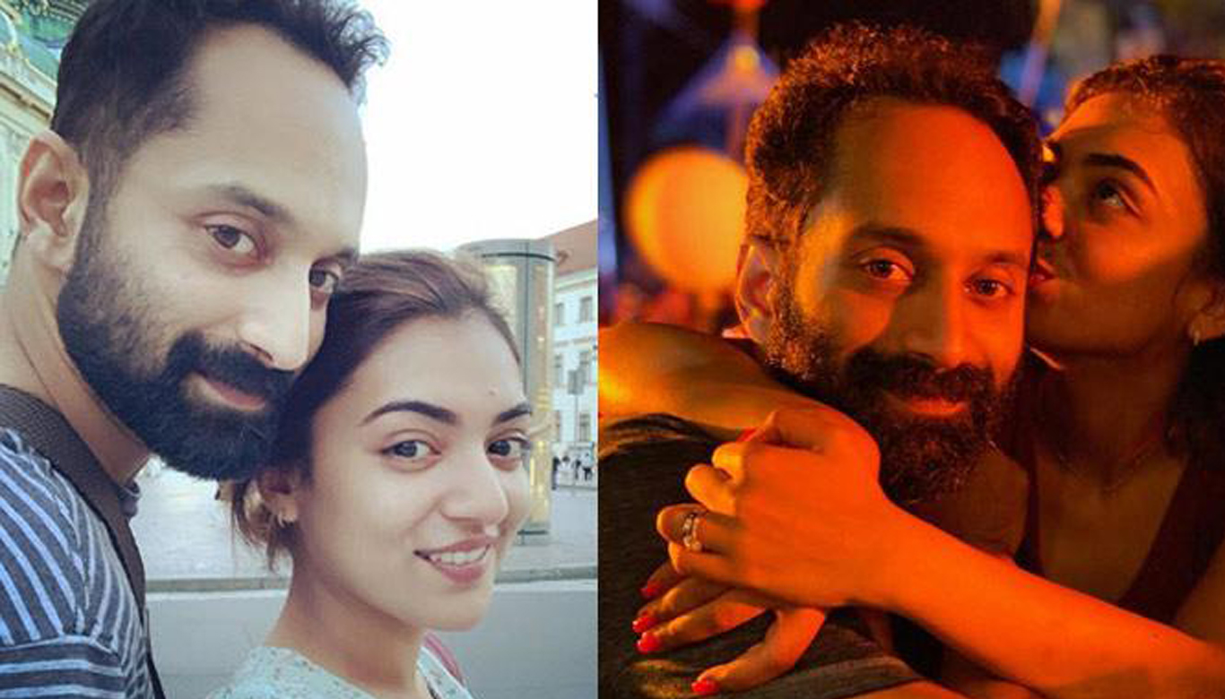 The first thing I did when I got to the set was to see if she was looking at me: Fahadh tells the story of his love affair with Nazriya