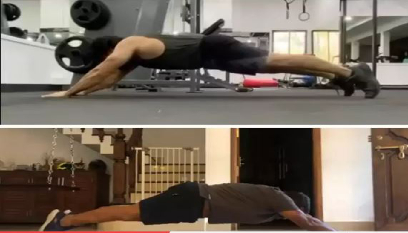 Tovino Thomas accepts Abu Salim’s push-up challenge