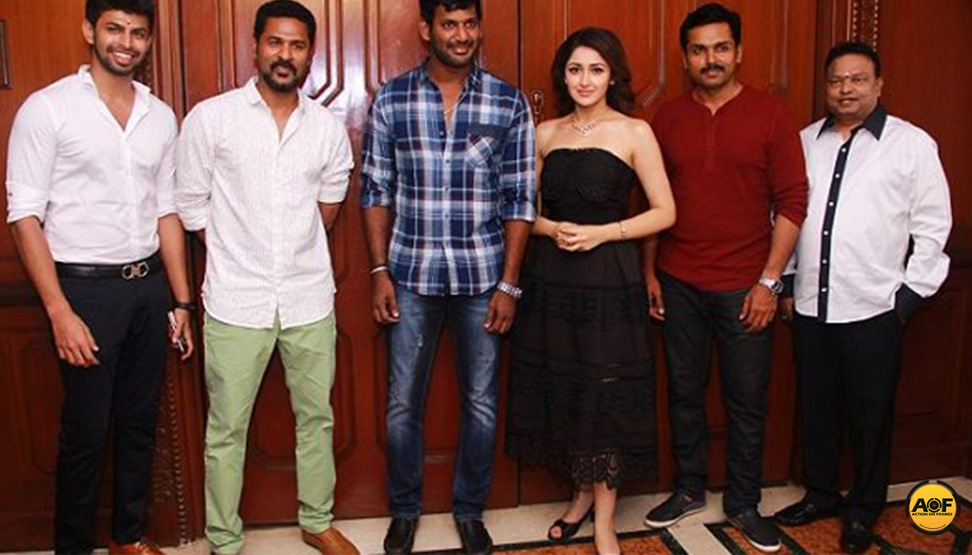 Vishal-Karthi ‘Karuppu Raja Vellai Raja’ officially launched