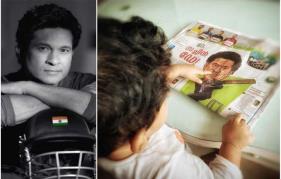 Izahaak's son Kunchacko Boban sends Sachin Tendulkar birthday wishes