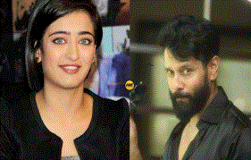 Kamal Daughter Joins Vikram