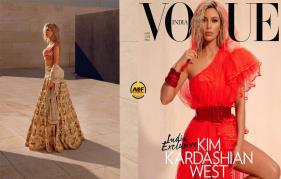 Kim Kardashians’ Hotter Than Summer ‘Vogue’ India covers.