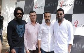 Prabhas Salaar launched; Yash, Rajamouli attend