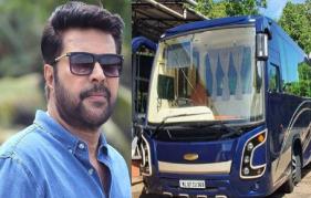 Semi-bullet proof caravan for megastar Mammootty