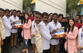 Sunny Leones Periodic Drama Shoot Begins